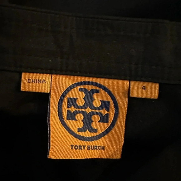Tory Burch black belted jacket size 4 - Picture 16 of 16
